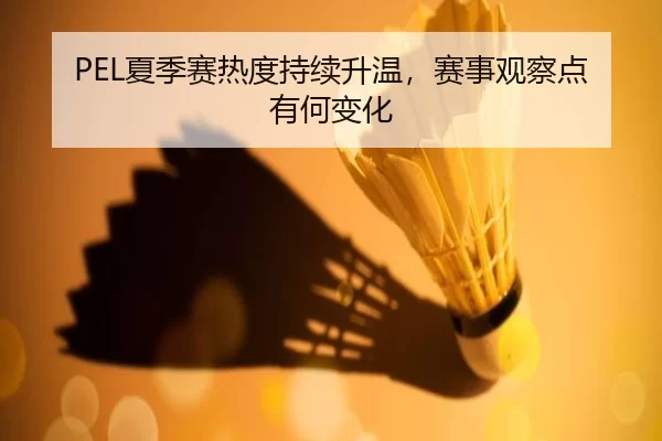 PEL夏季赛热度持续升温，赛事观察点有何变化 - c7